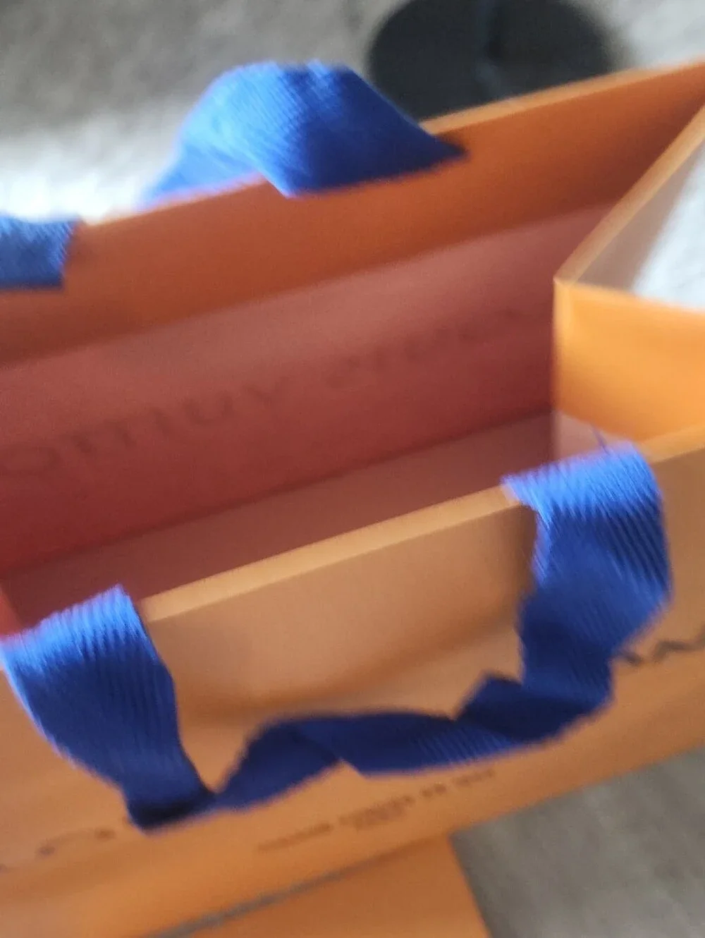 Louis Vuitton Box & Envelope Set in Bright Orange